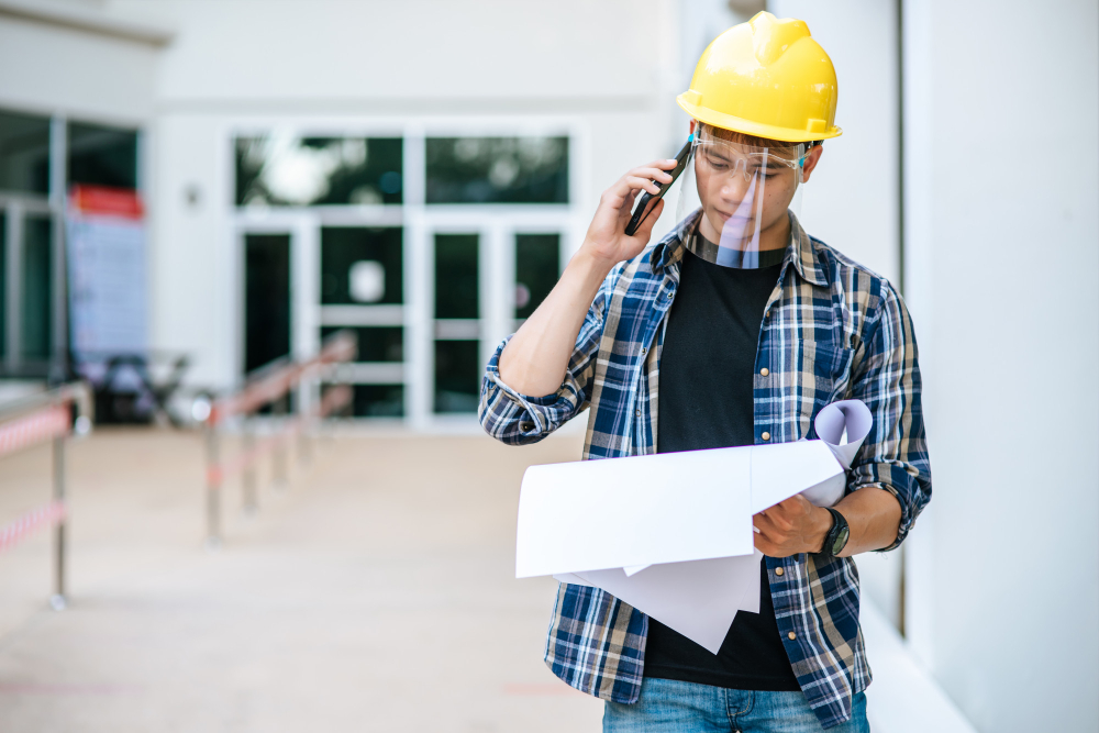 Licensed remodeling contractor discussing construction compliance in Bay Area