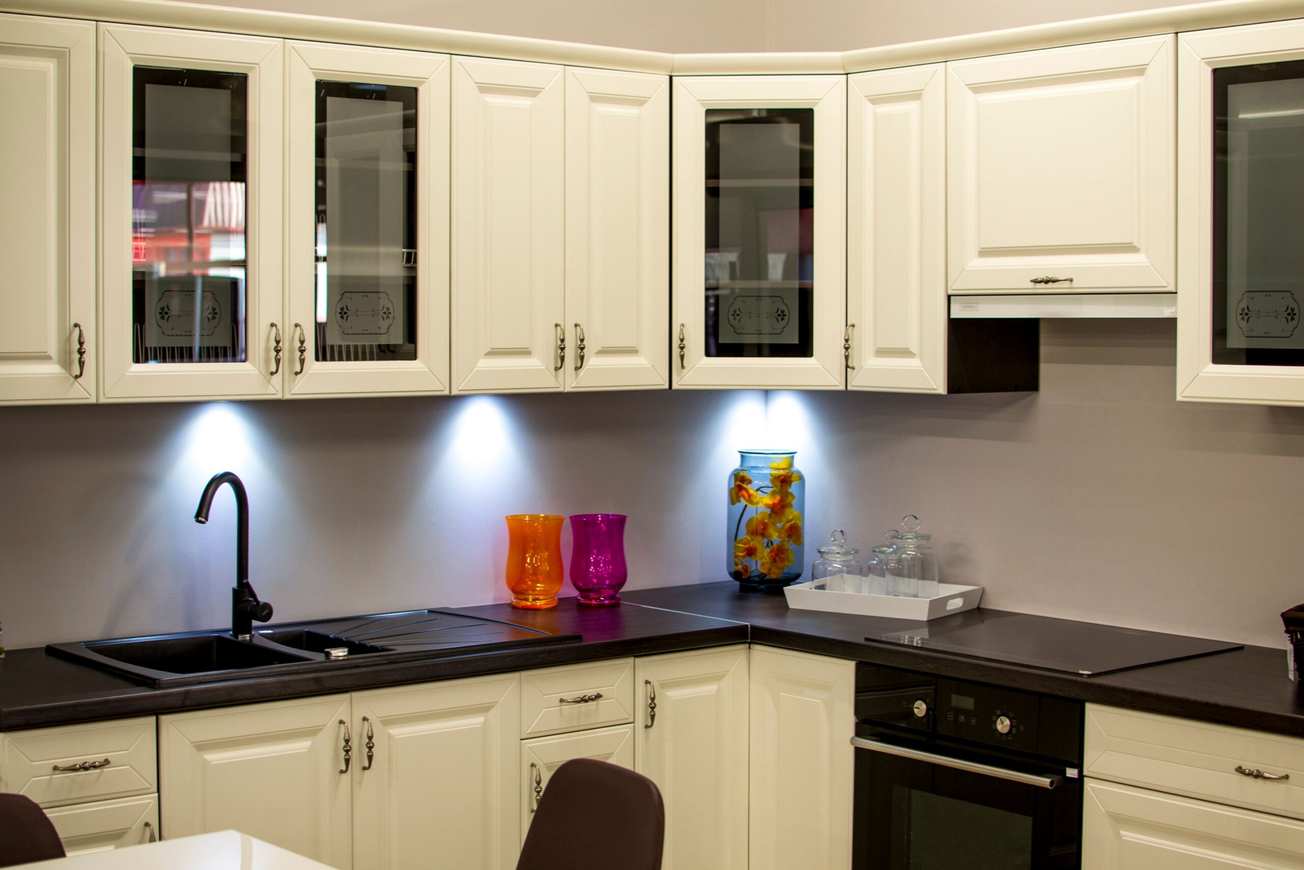 Custom kitchen cabinetry installed in a San Francisco kitchen remodel